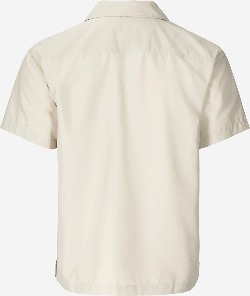 AirExchange SolarShield Camp SS Shirt - Mens - birch bark 1