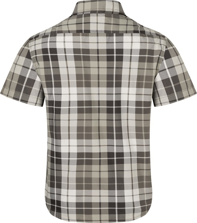 AirExchange SolarShield Novelty SS Shirt - Mens - hickory nut wayland plaid 1