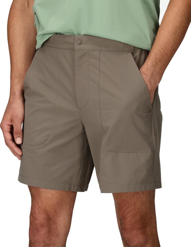 AirExchange SolarShield Shorts, 7" Inseam - Mens - claystone 1