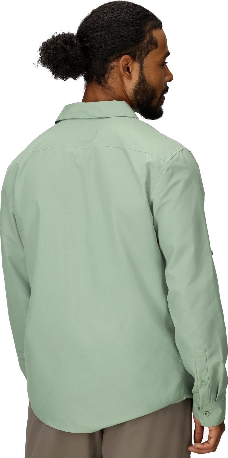 AirExchange UPF 40 LS Shirt - Mens - agate green 1