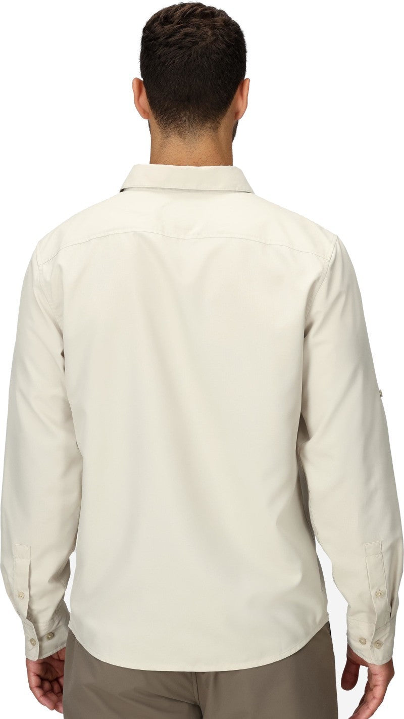 AirExchange UPF 40 LS Shirt - Mens - birch bark 1