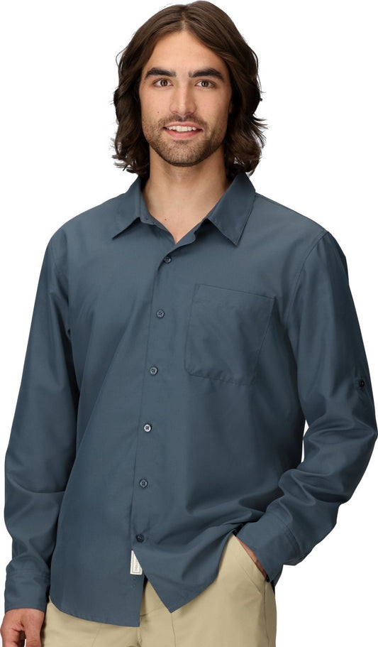 AirExchange UPF 40 LS Shirt - Mens - thunderhead 1