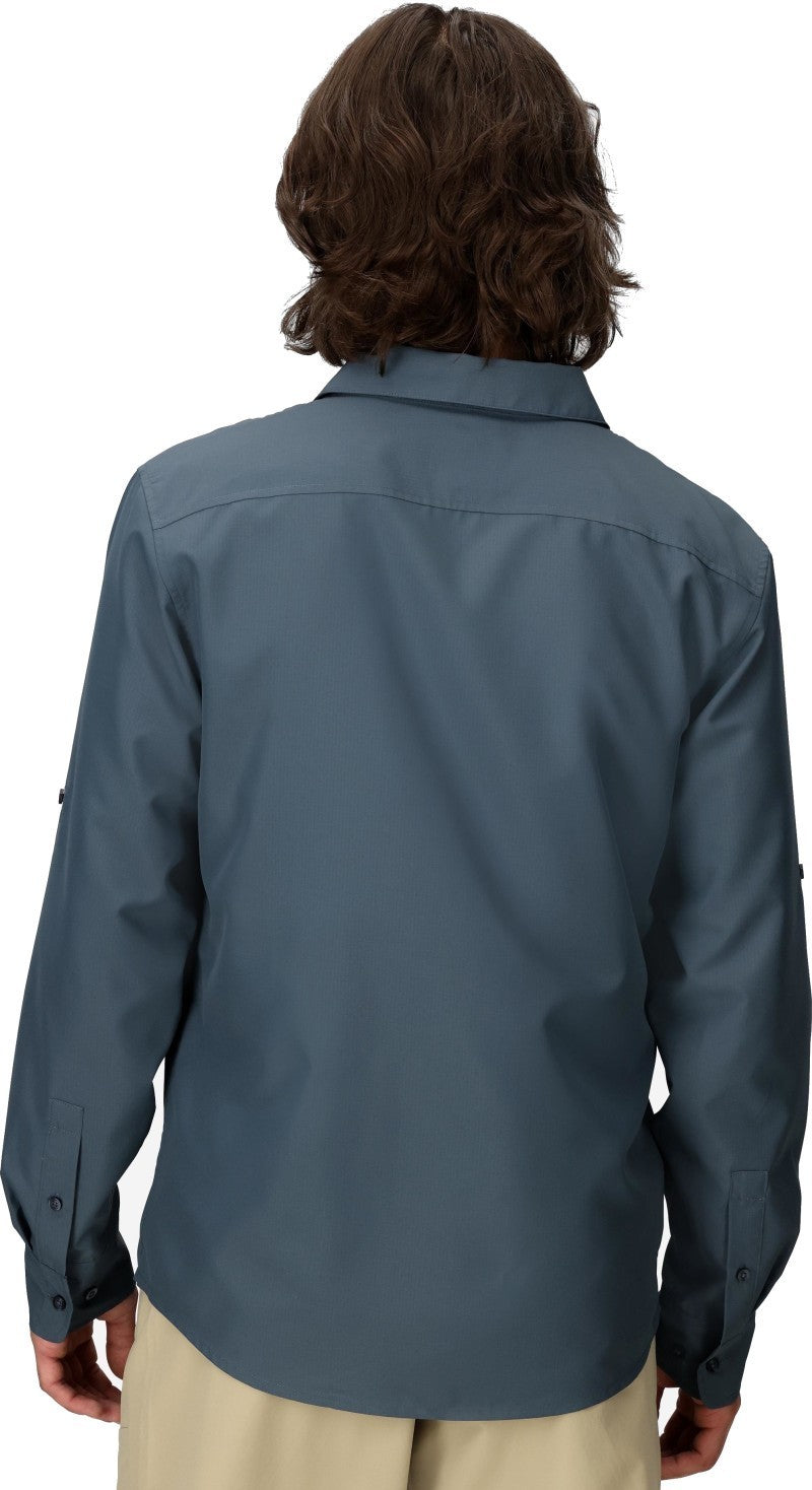 AirExchange UPF 40 LS Shirt - Mens - thunderhead 1