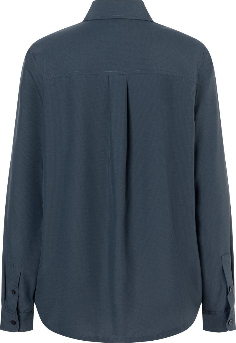 AirExchange UPF 40 LS Shirt - Womens - thunderhead 1