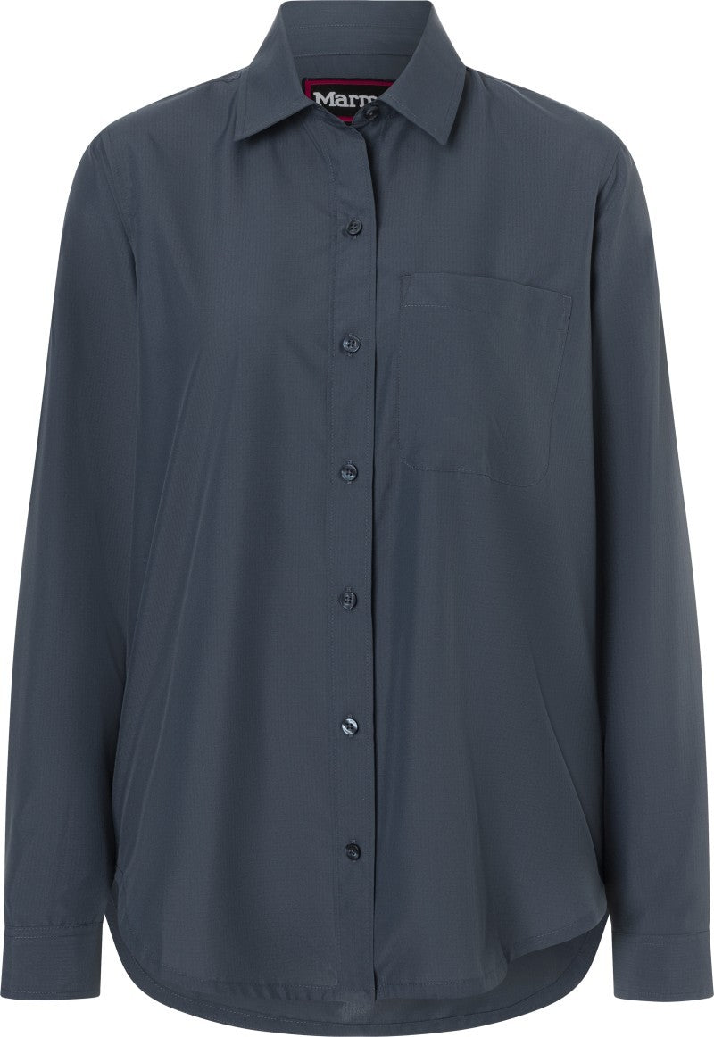 AirExchange UPF 40 LS Shirt - Womens - thunderhead 1