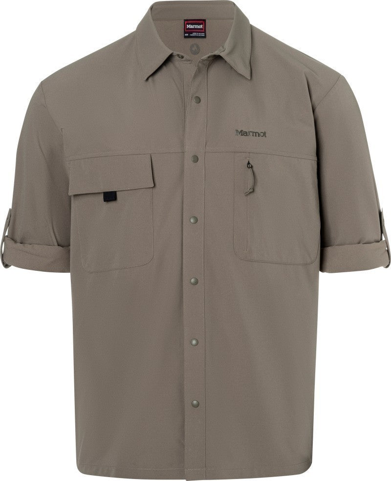 AirExchange UPF 40 Overshirt - Mens - claystone 1