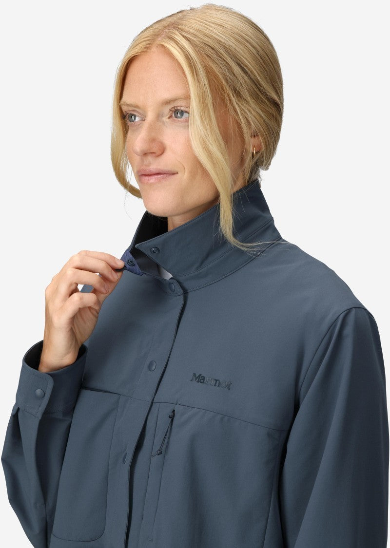 AirExchange UPF 40 Overshirt - Womens - thunderhead 1
