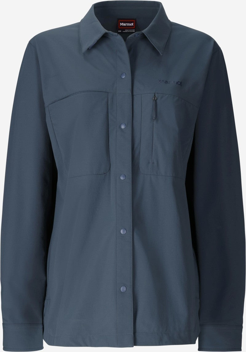 AirExchange UPF 40 Overshirt - Womens - thunderhead 1
