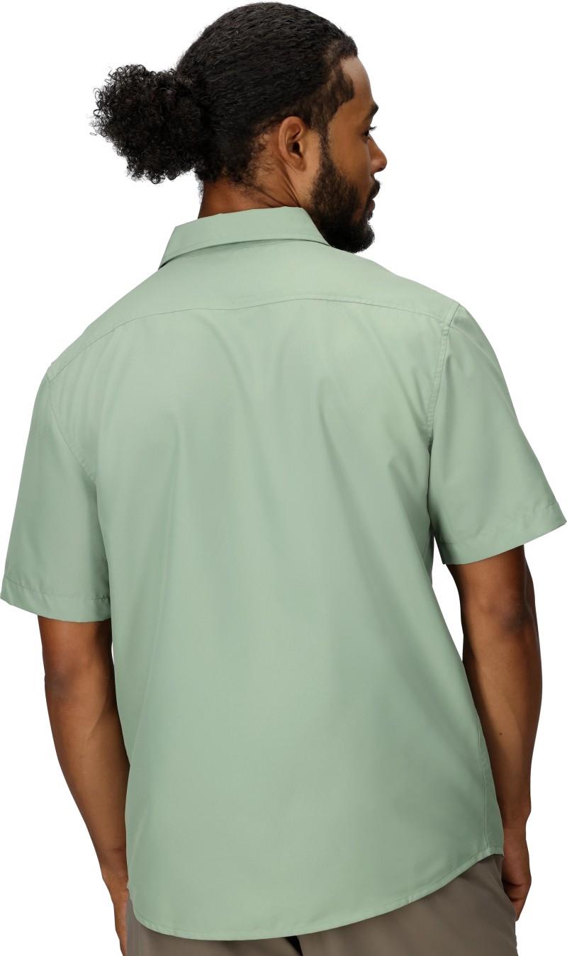 AirExchange UPF 40 SS Shirt - Mens - agate green 1