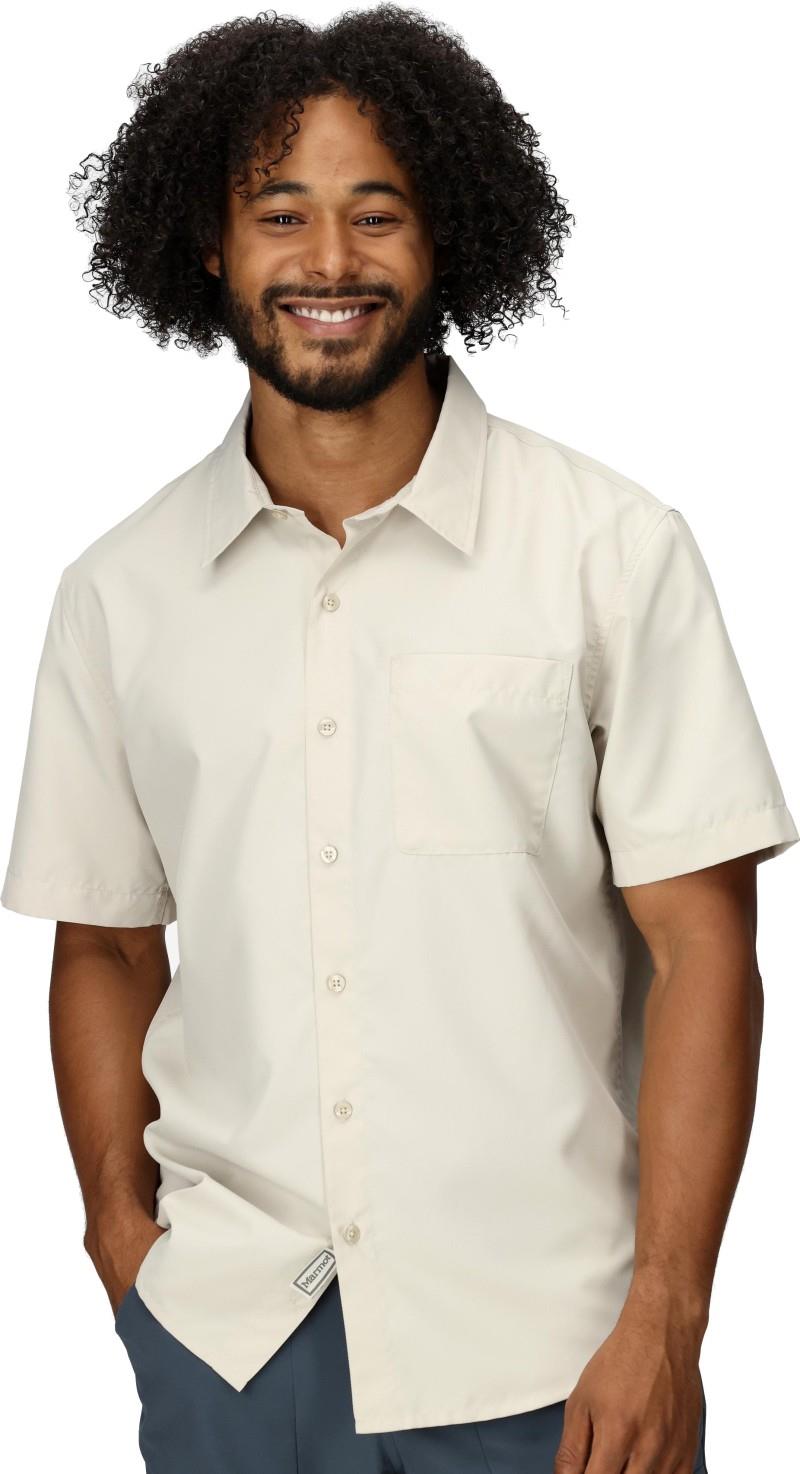AirExchange UPF 40 SS Shirt - Mens - birch bark 1