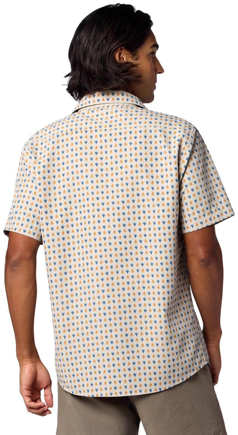 AirExchange UPF 40 SS Shirt - Mens - birchbark multisprout 1