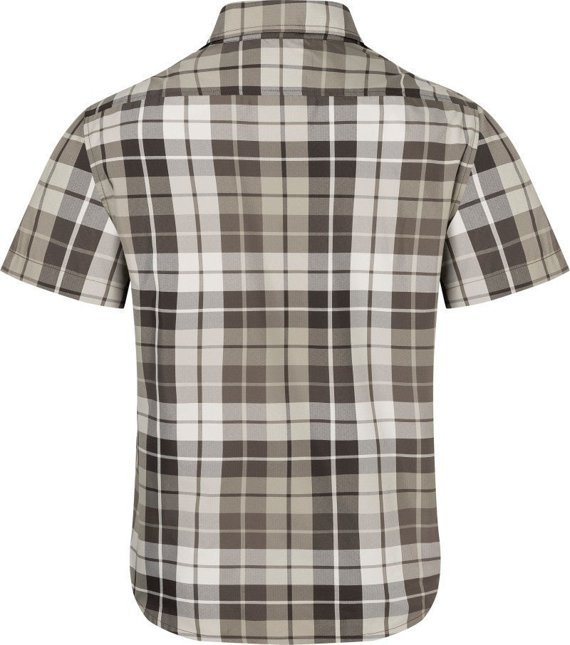 AirExchange UPF 40 SS Shirt - Mens - hickory nut wayland plaid 1