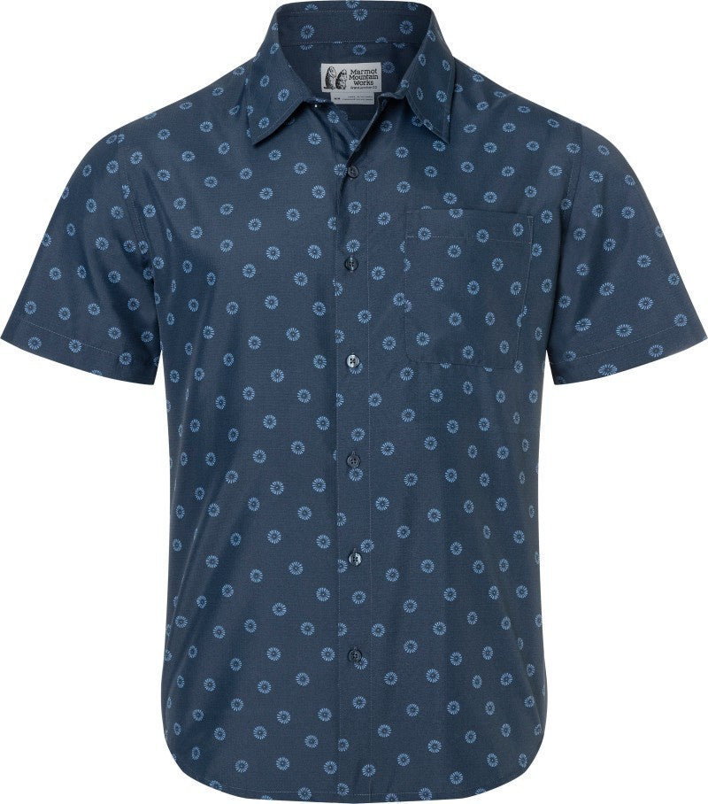 AirExchange UPF 40 SS Shirt - Mens - thunderhead daybreak 1