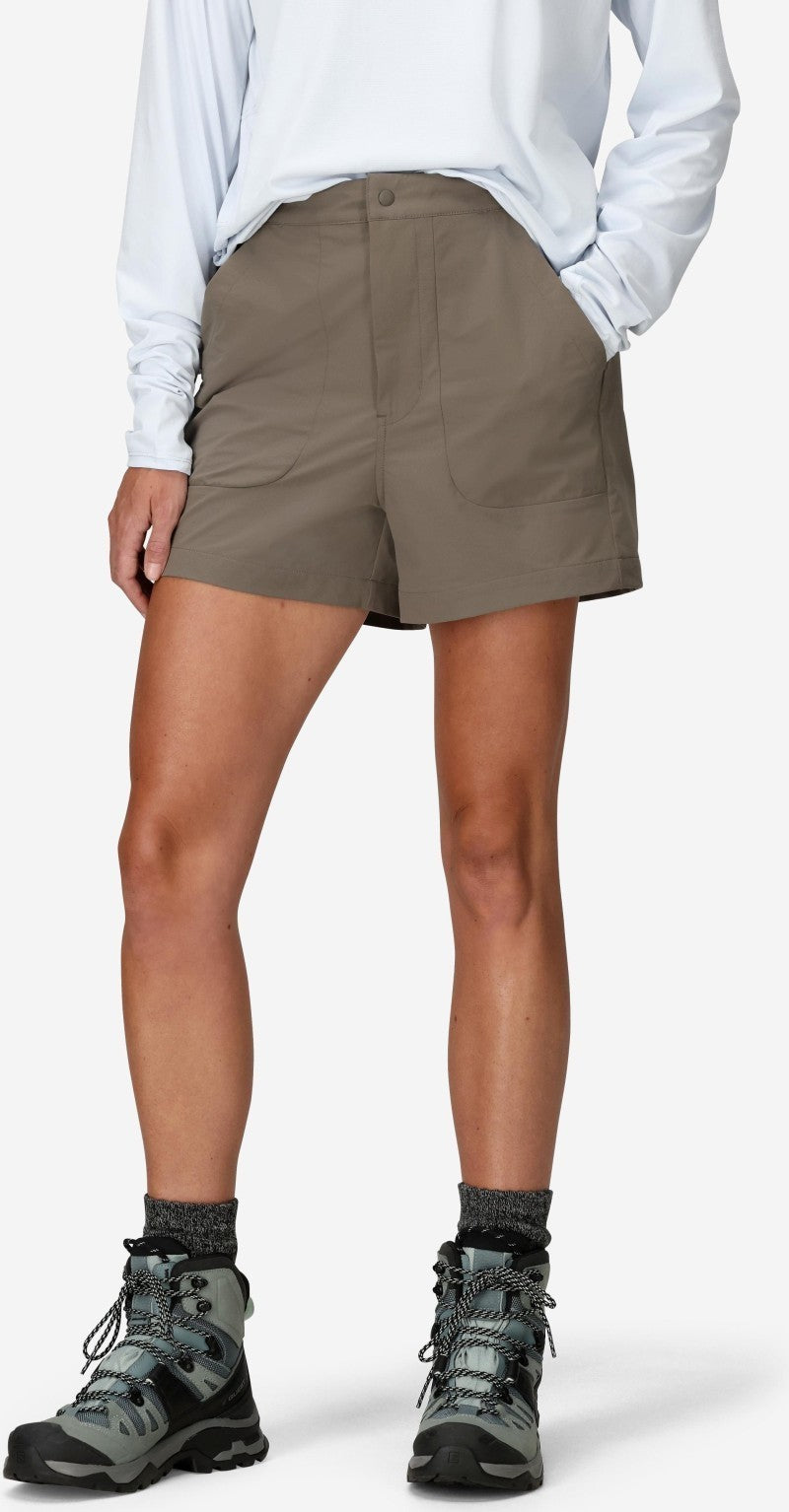 AirExchange UPF 40 Shorts, 4" Inseam - Womens - claystone 1
