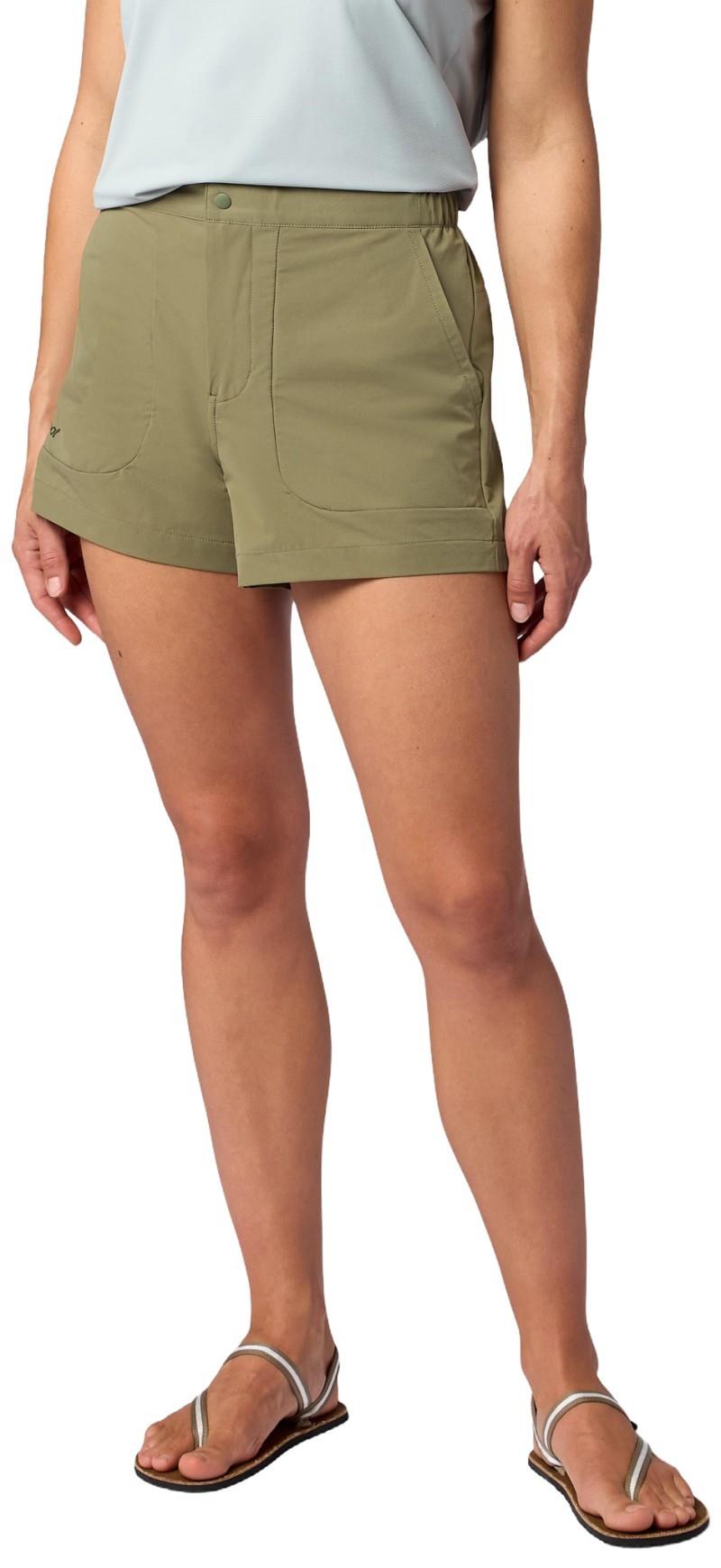 AirExchange UPF 40 Shorts, 4" Inseam - Womens - olive grove 1