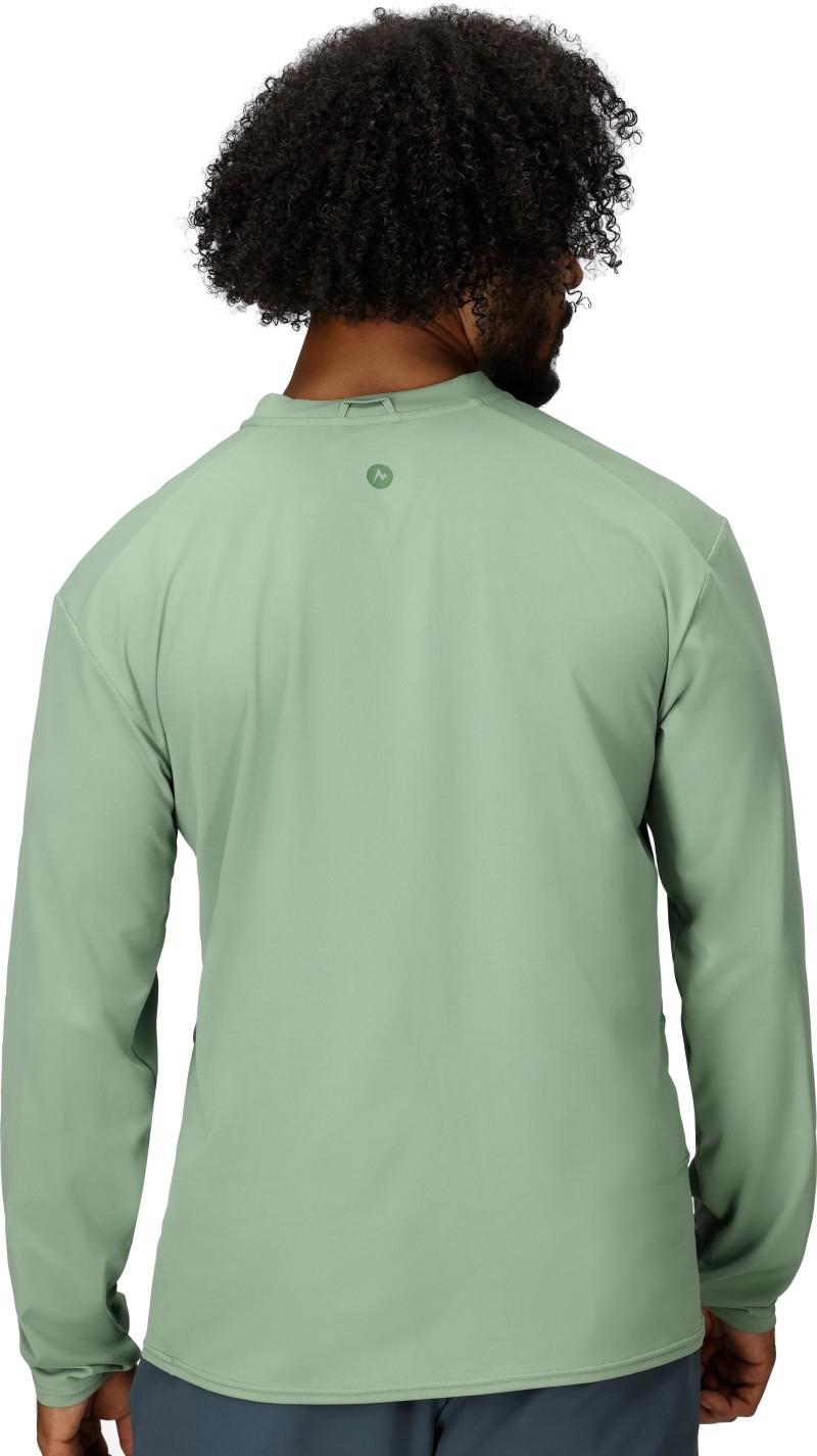 AirExchange UPF 50 Crew LS - Mens - agate green 1