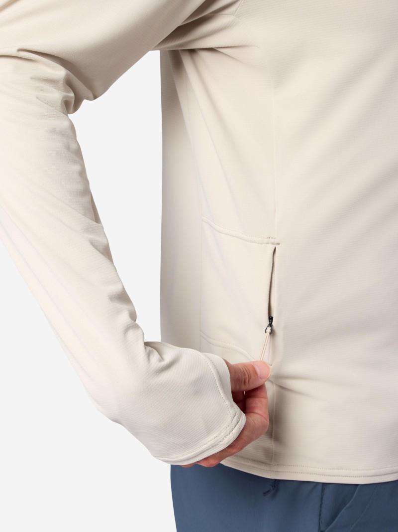 AirExchange UPF 50 Crew LS - Mens - birch bark 1