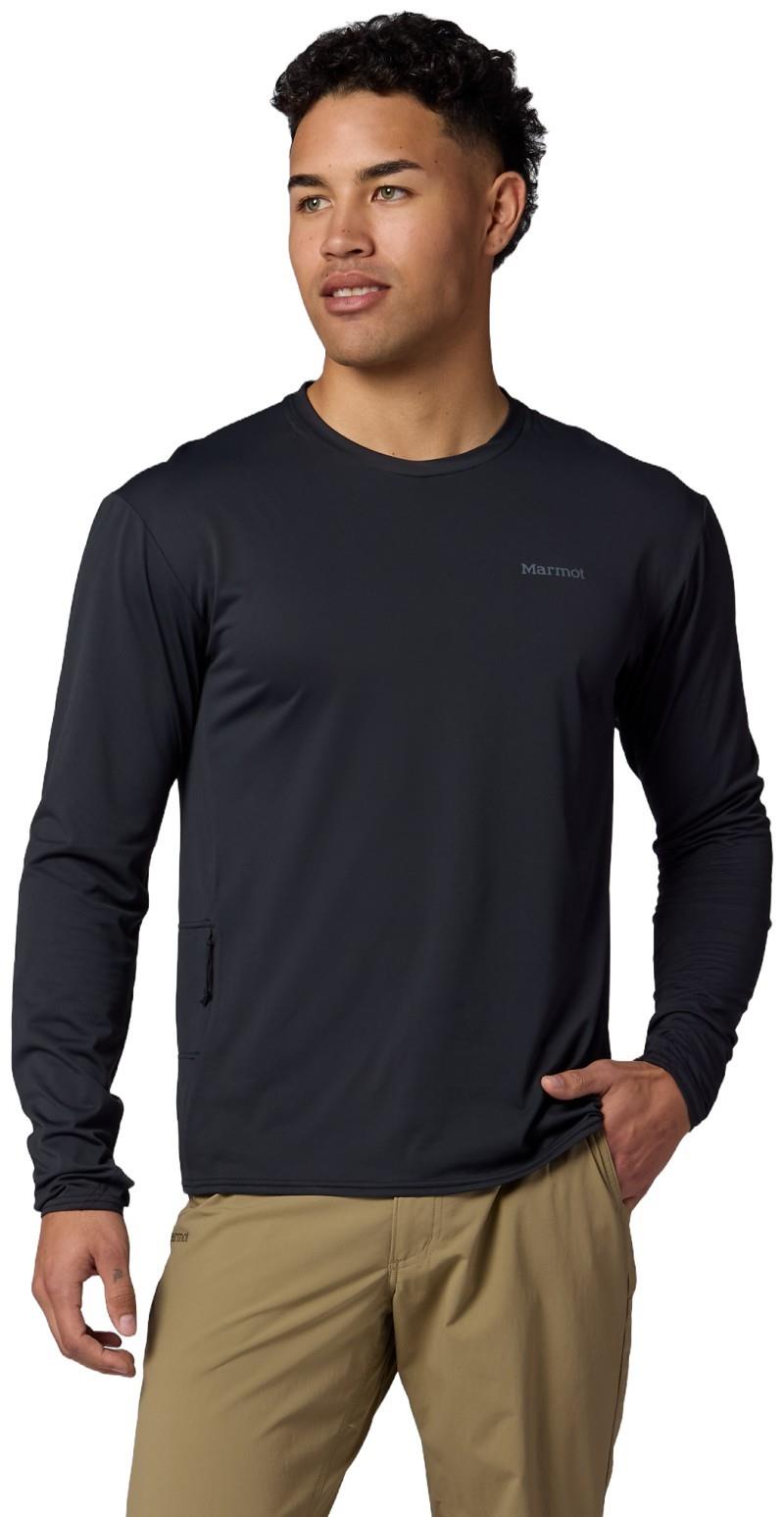 AirExchange UPF 50 Crew LS - Mens - black 1