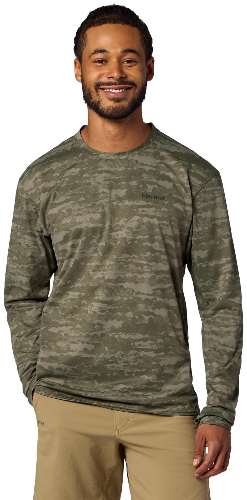 AirExchange UPF 50 Crew LS - Mens - olive grove lagos 1