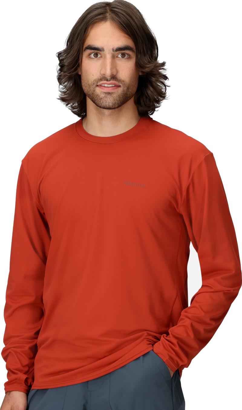 AirExchange UPF 50 Crew LS - Mens - sumac 1