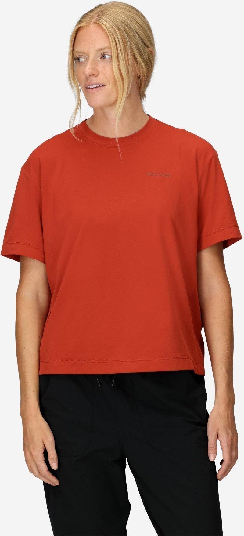 AirExchange UPF 50 Crew SS - Womens - sumac 1
