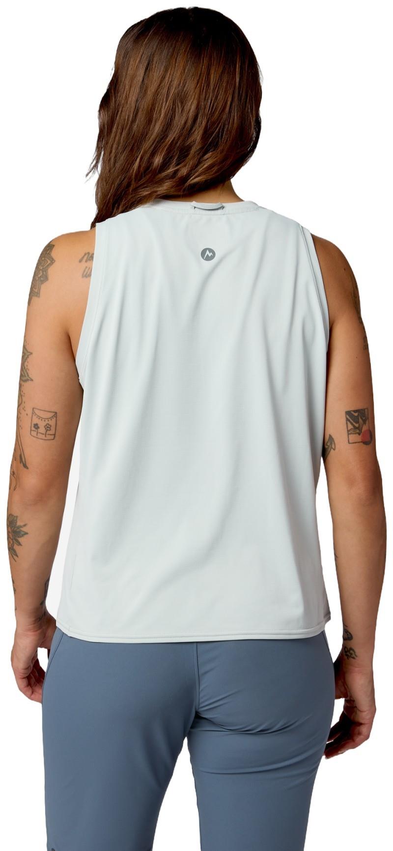AirExchange UPF 50 High Neck Tank - Womens - boulder crack 1