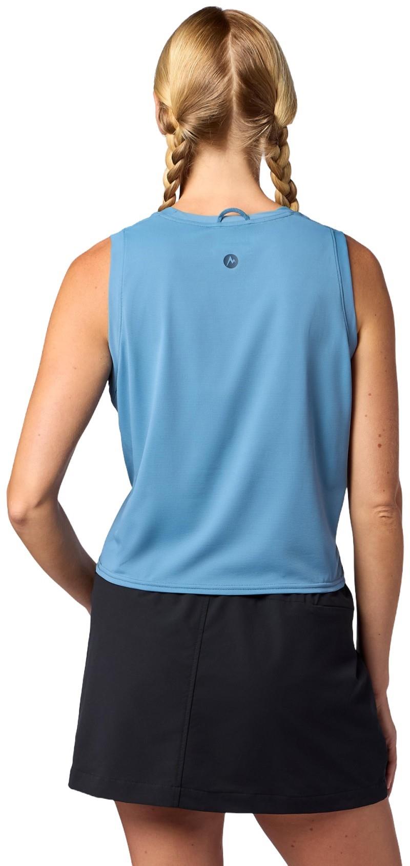 AirExchange UPF 50 High Neck Tank - Womens - summer storm 1