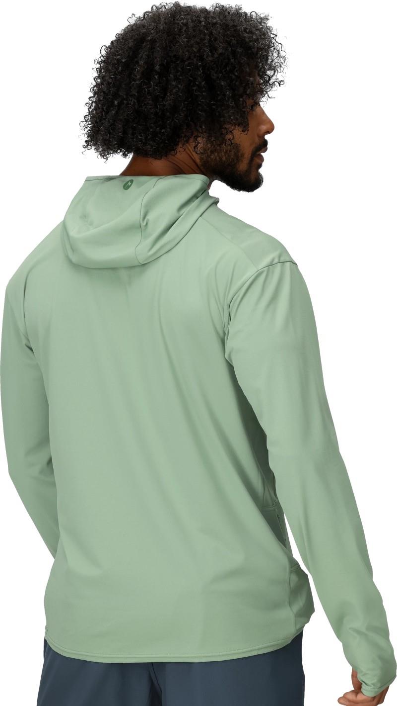 AirExchange UPF 50 Hoody - Mens - agate green 1