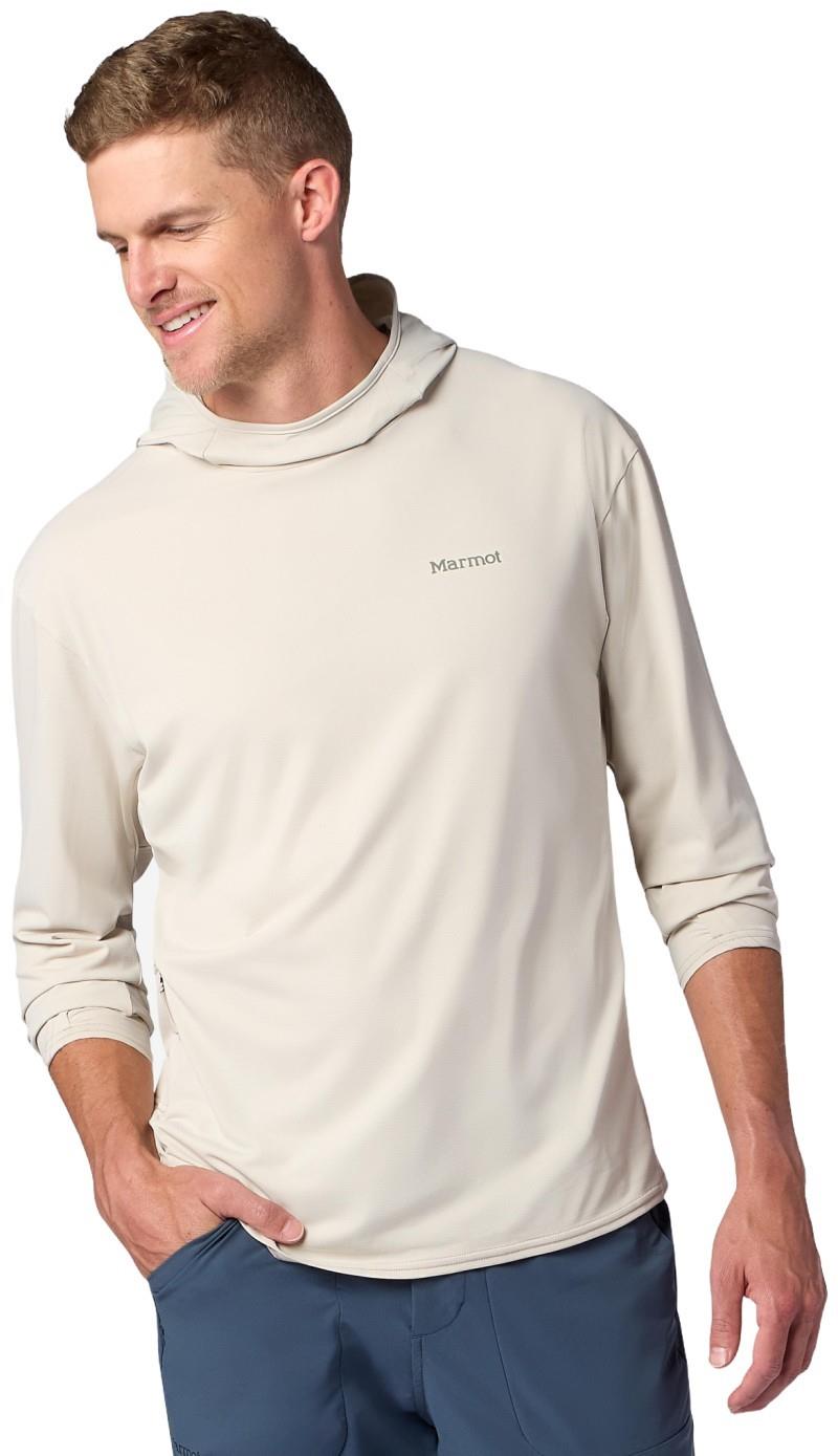 AirExchange UPF 50 Hoody - Mens - birch bark 1