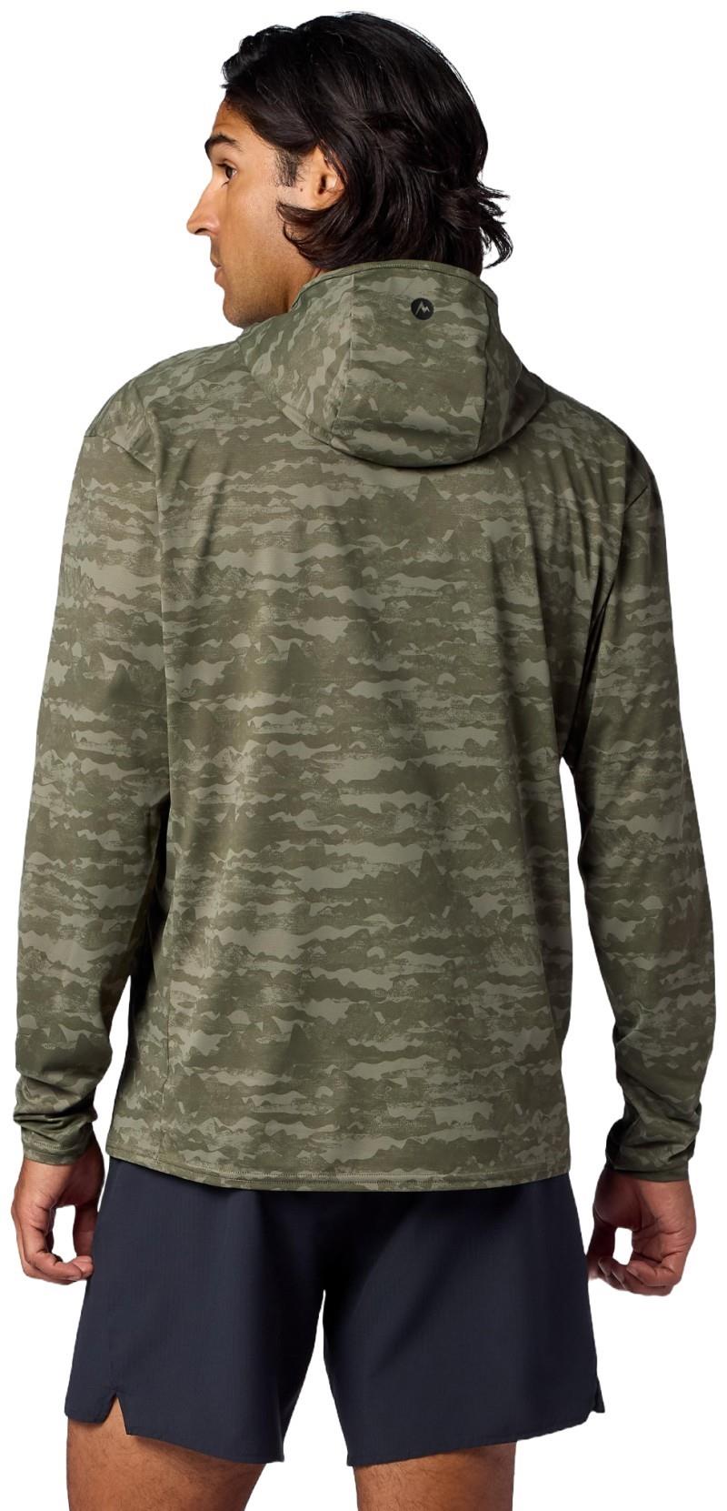 AirExchange UPF 50 Hoody - Mens - olive grove lagos 1