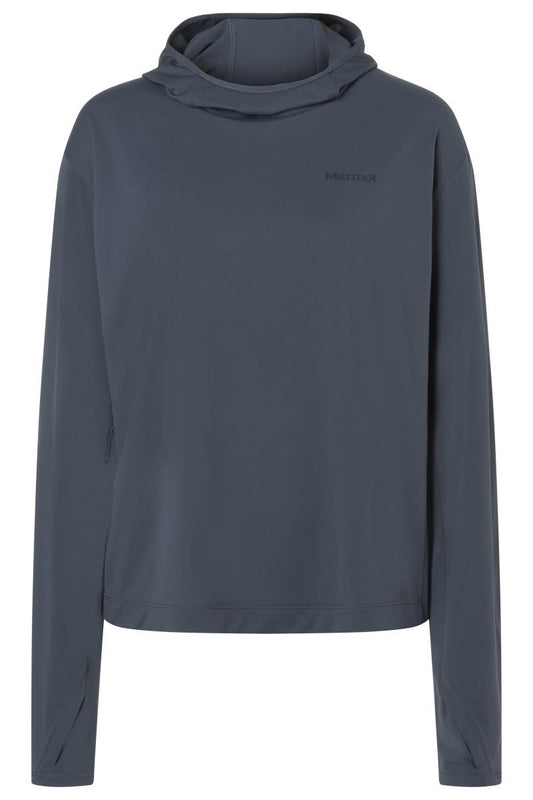 AirExchange UPF 50 Hoody - Womens - thunderhead 1