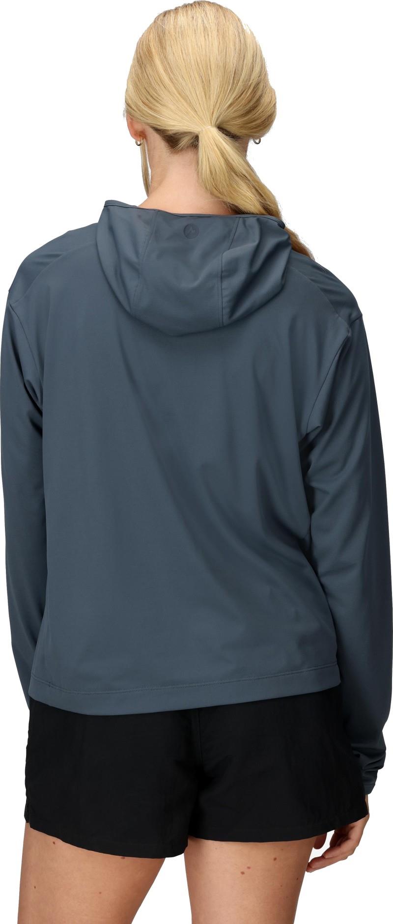 AirExchange UPF 50 Hoody - Womens - thunderhead 1