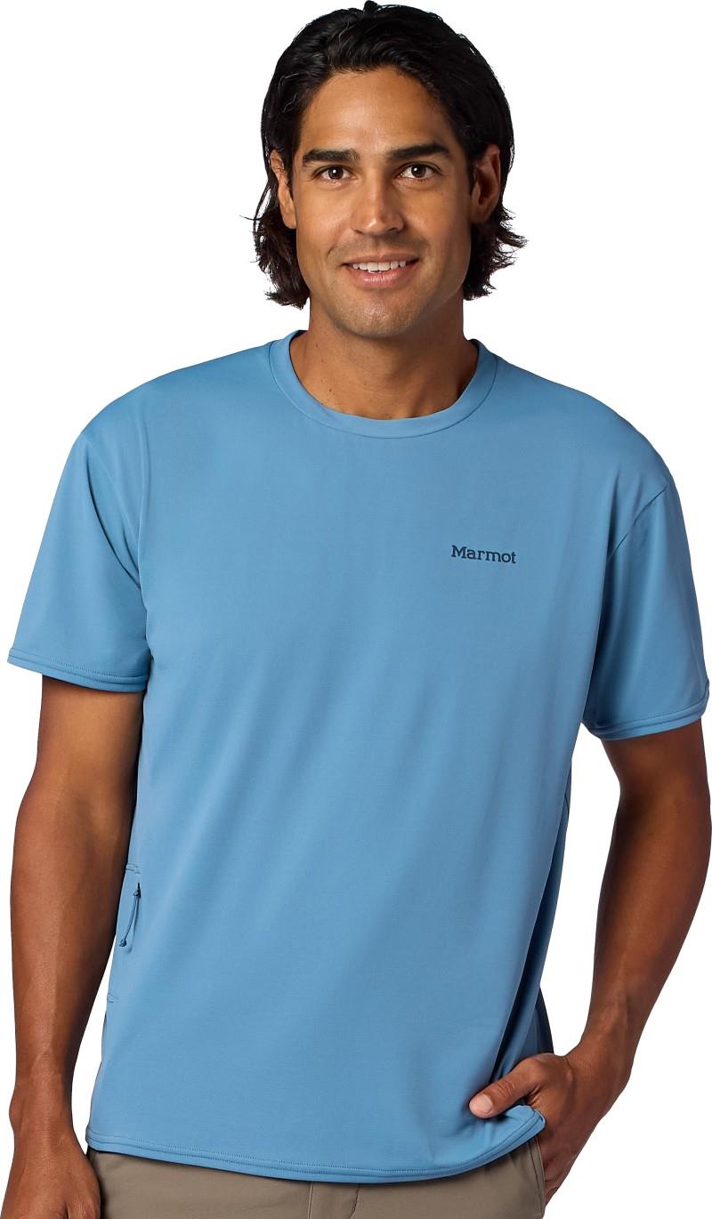 AirExchange UPF 50 SS Crew - Mens - summer storm 1