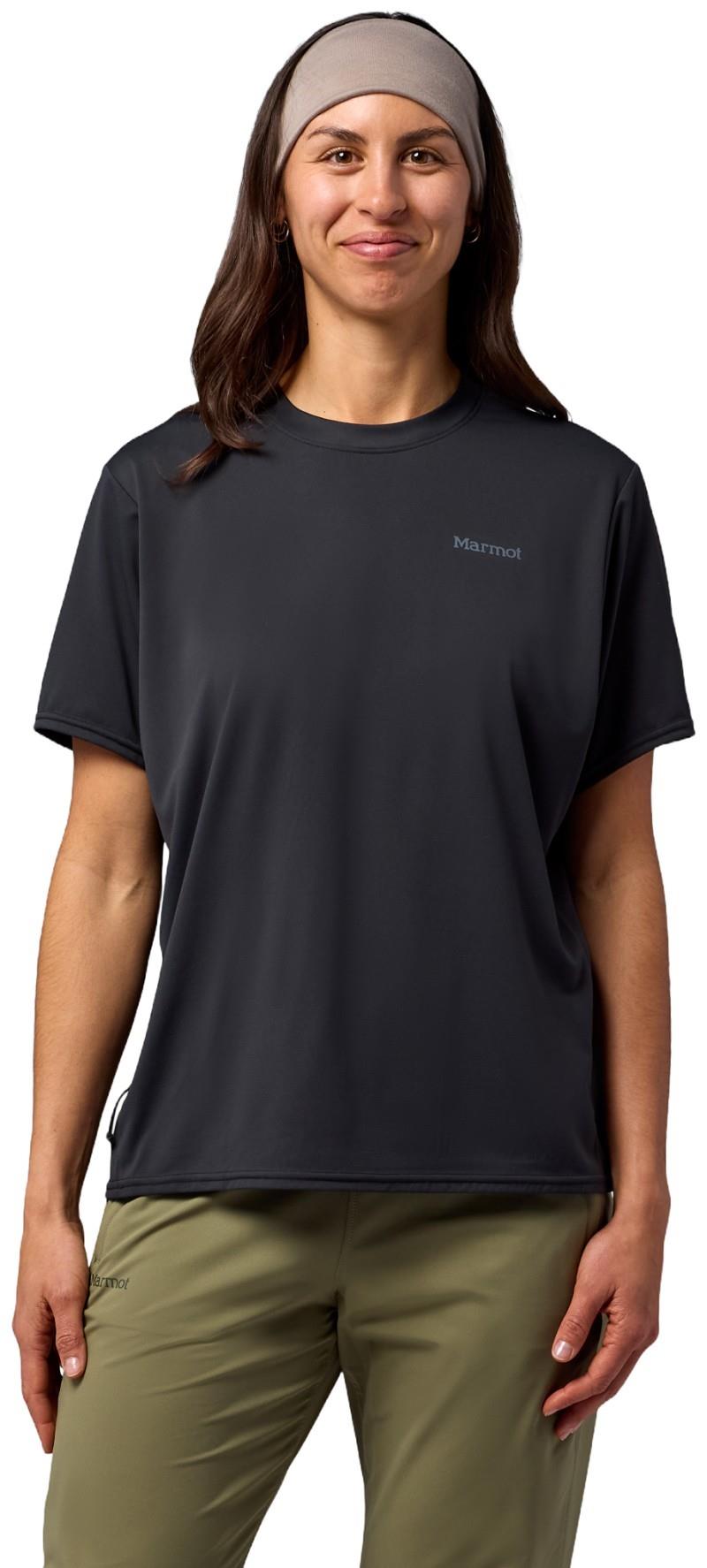 AirExchange UPF 50 SS Crew - Womens - black 1