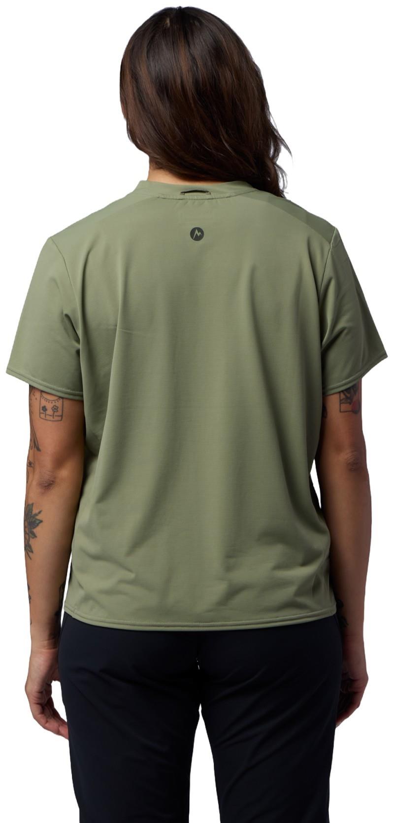 AirExchange UPF 50 SS Crew - Womens - olive grove 1