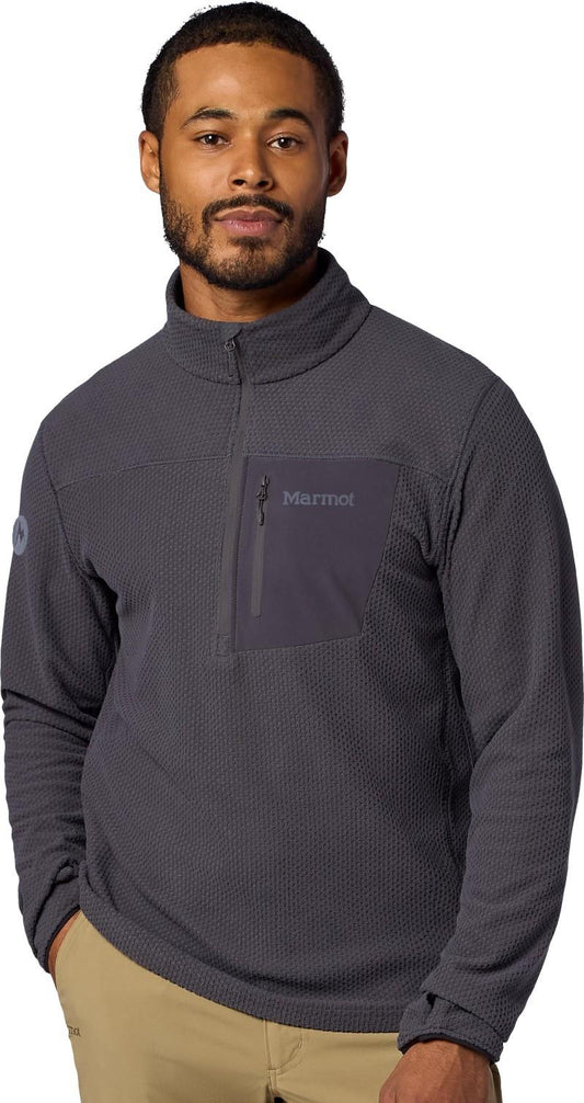 AirFleece 1/2 Zip - Mens - blackened 1
