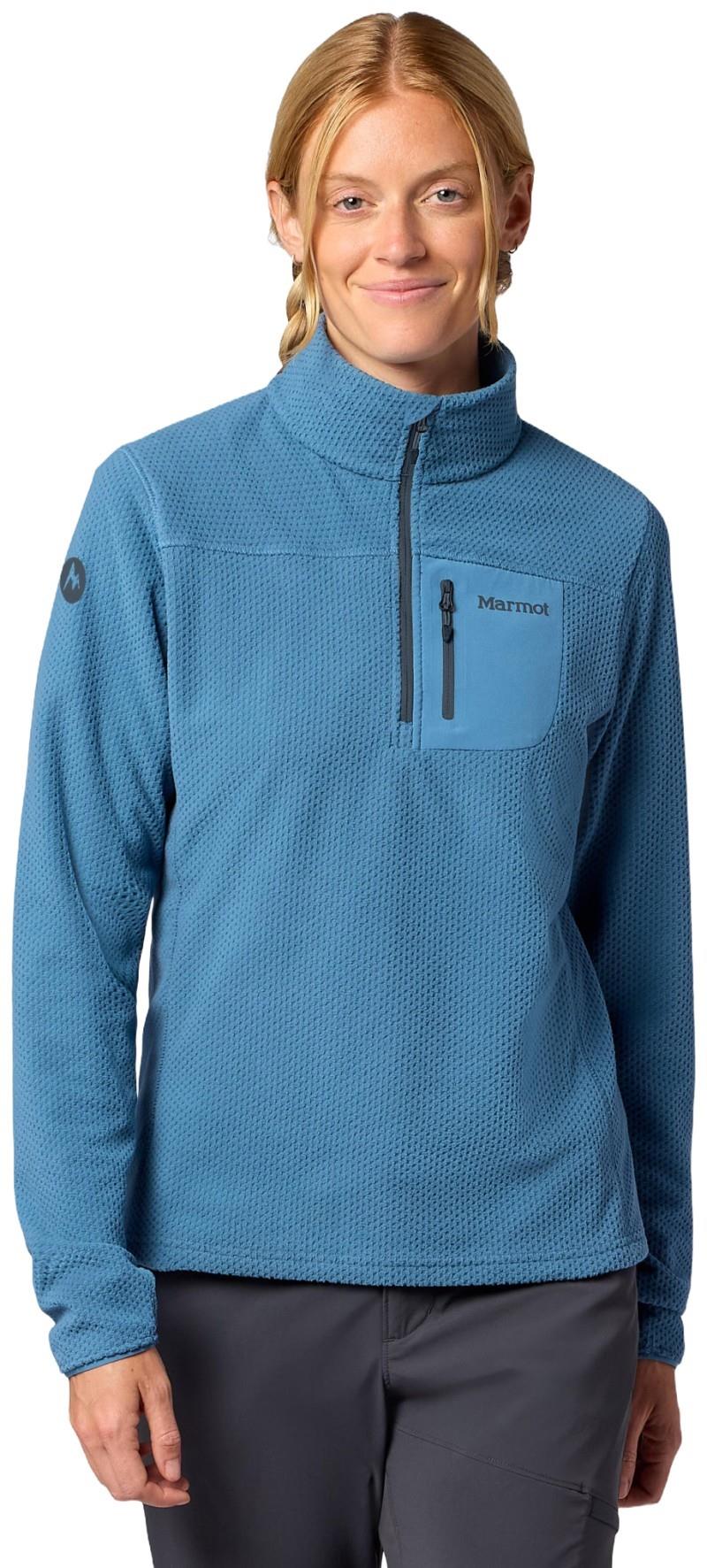 AirFleece 1/2 Zip - Womens - summer storm 1