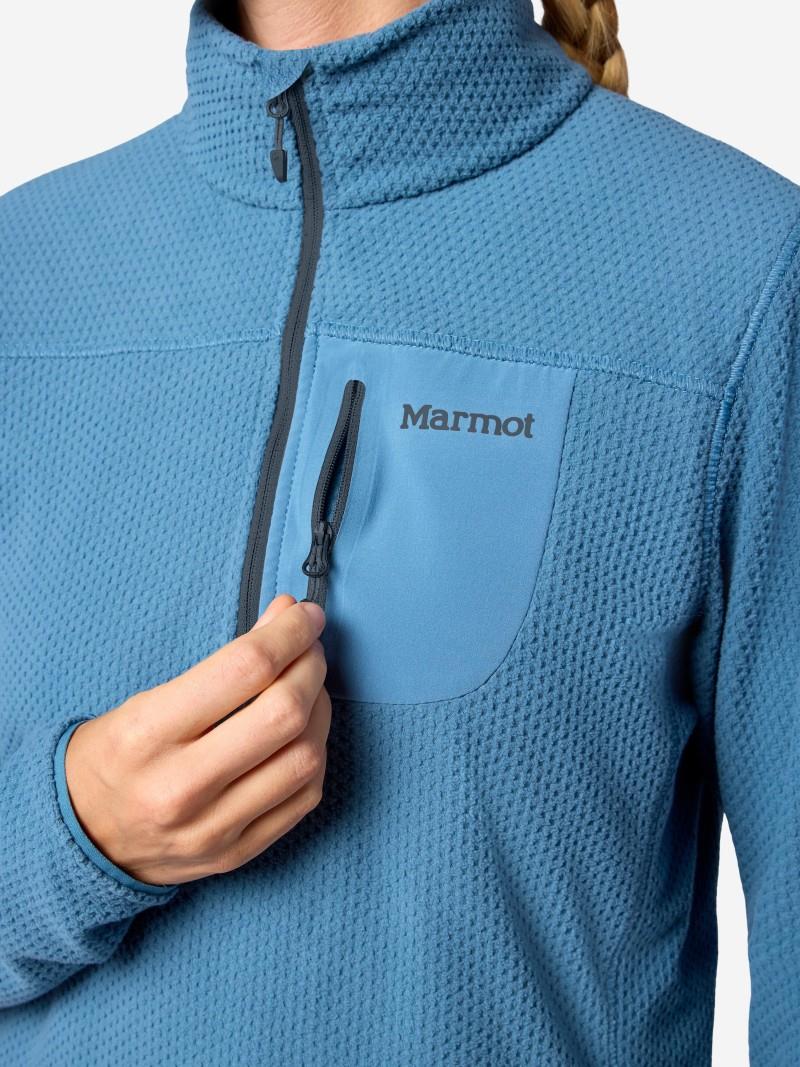 AirFleece 1/2 Zip - Womens - summer storm 1
