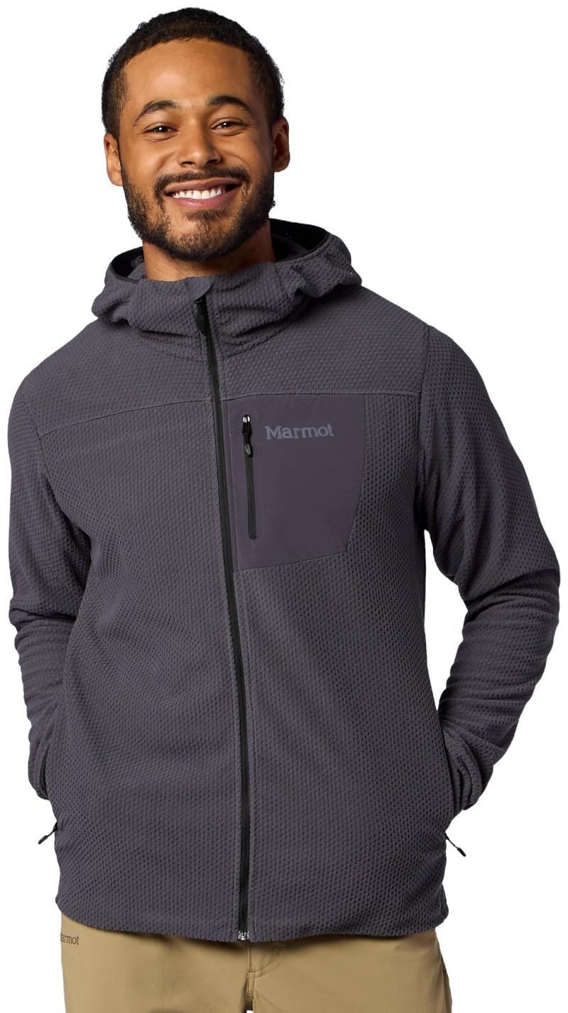AirFleece Hoody - Mens - blackened 1