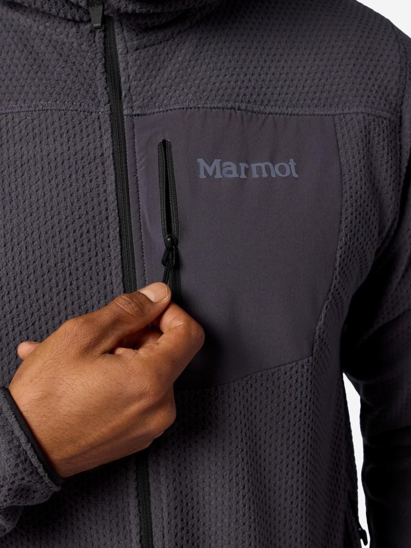 AirFleece Hoody - Mens - blackened 1