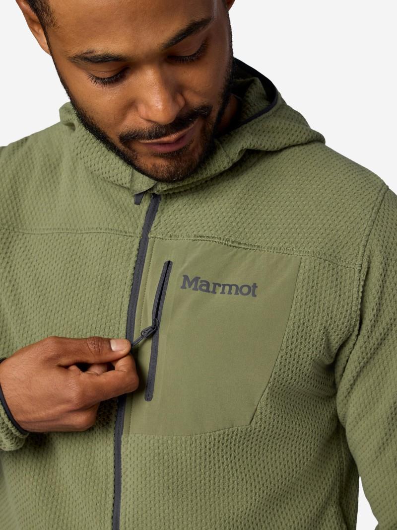 AirFleece Hoody - Mens - olive grove 1