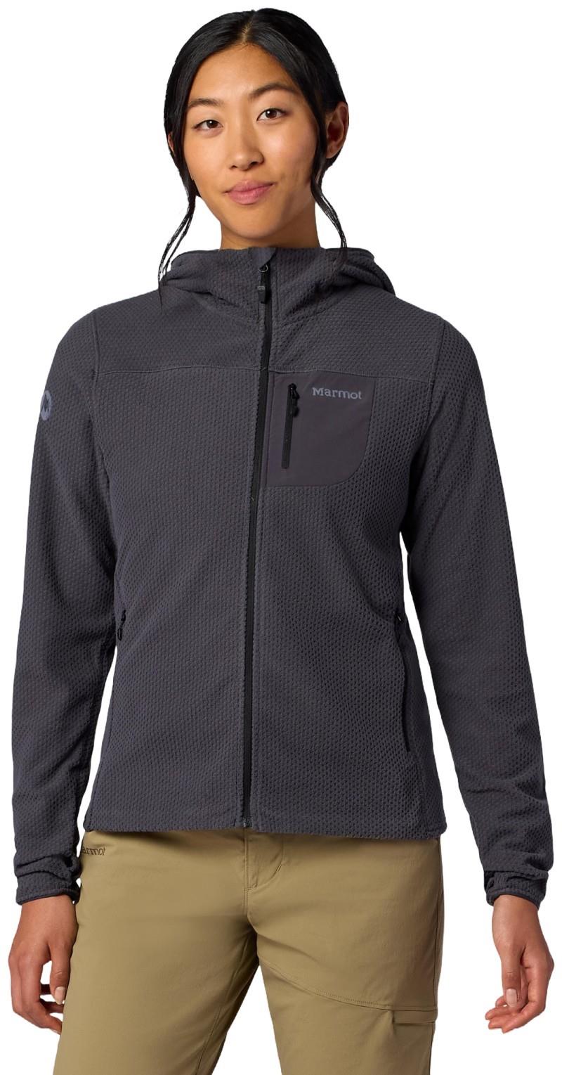 AirFleece Hoody - Womens - blackened 1