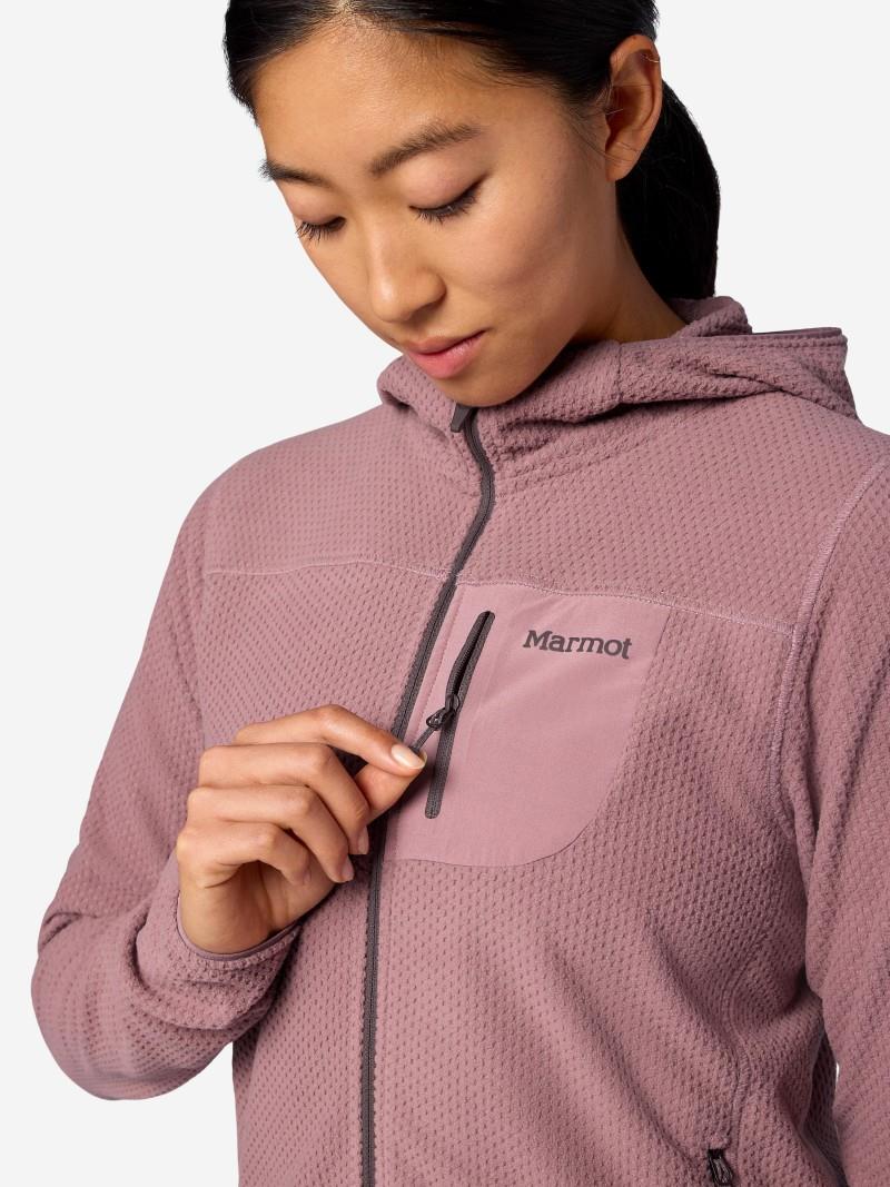 AirFleece Hoody - Womens - light mauve 1