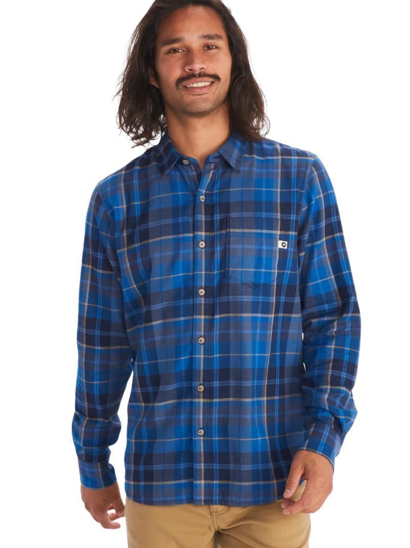 Anderson Lightweight Flannel - Mens - Dark Azure 1