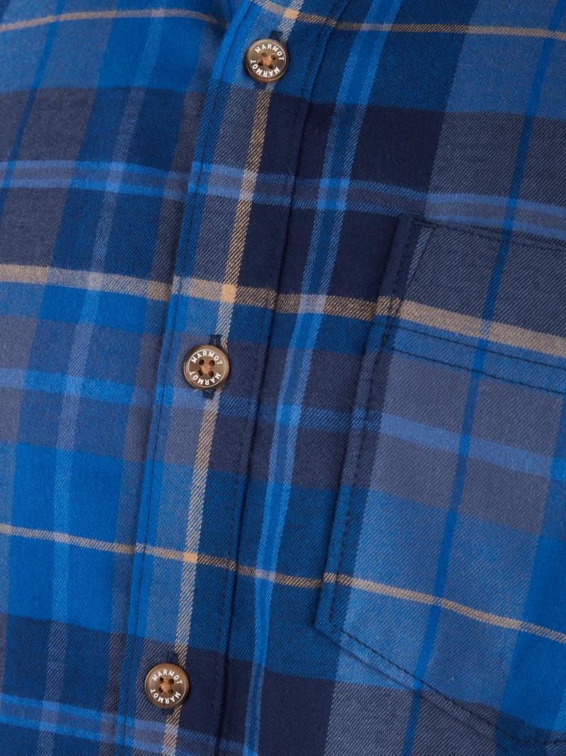 Anderson Lightweight Flannel - Mens - Dark Azure 4