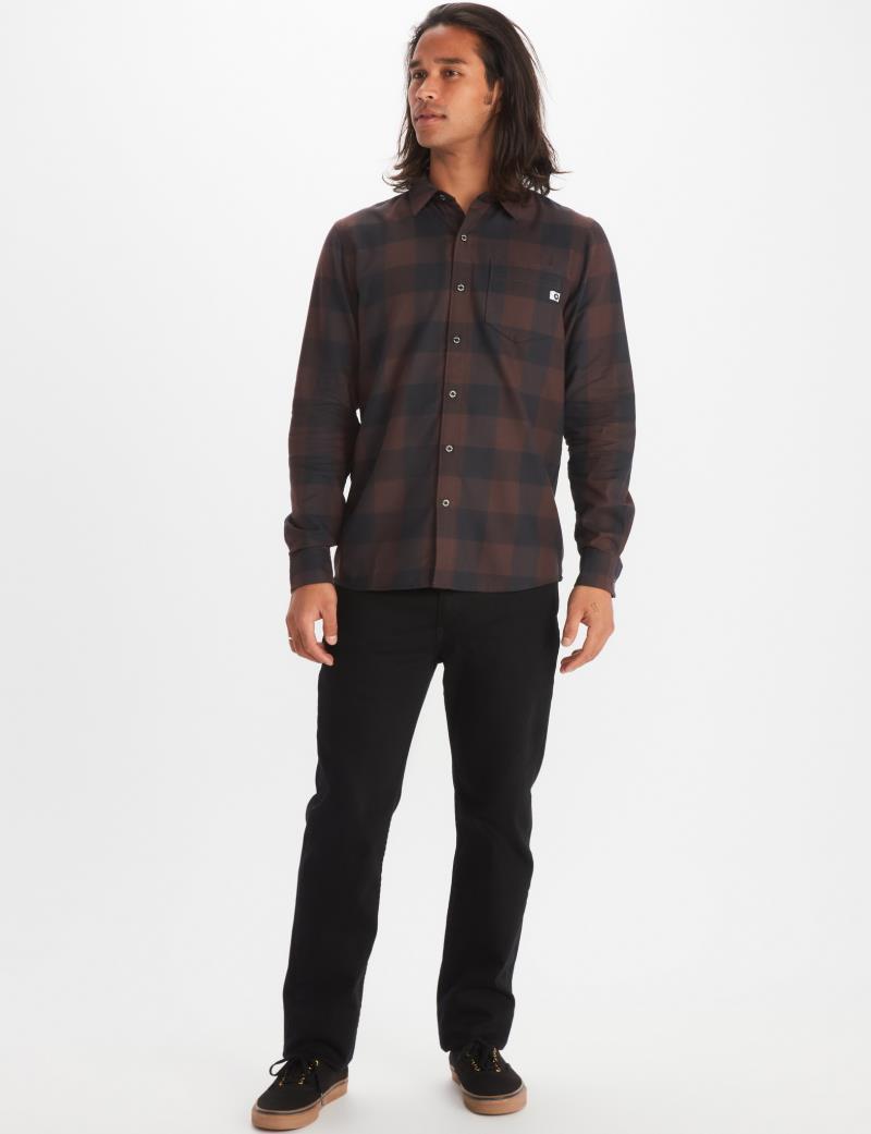 Anderson Lightweight Flannel - Mens - Dark Coffee 3