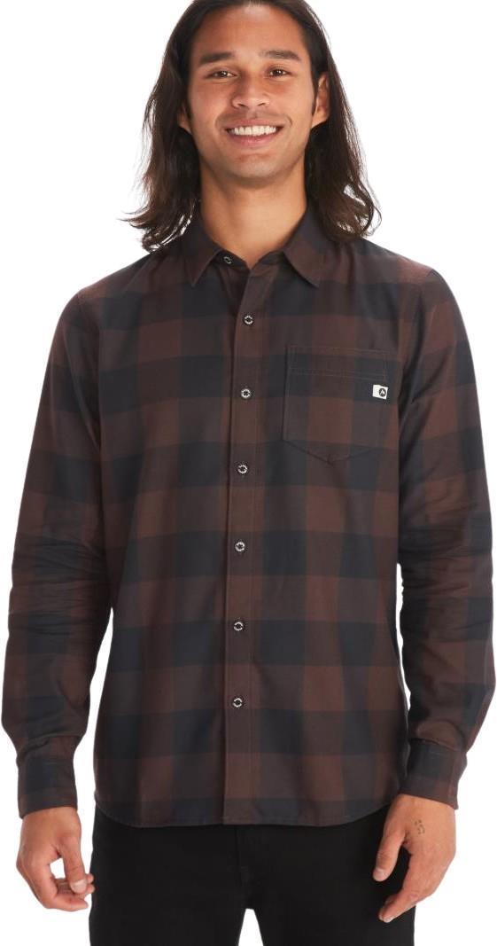 Anderson Lightweight Flannel - Mens - Dark Coffee 1