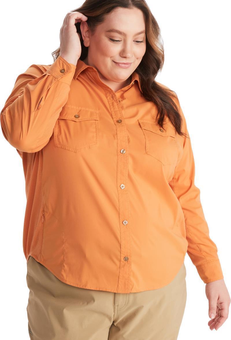 Annika LS - Plus - Womens - Apricot 1