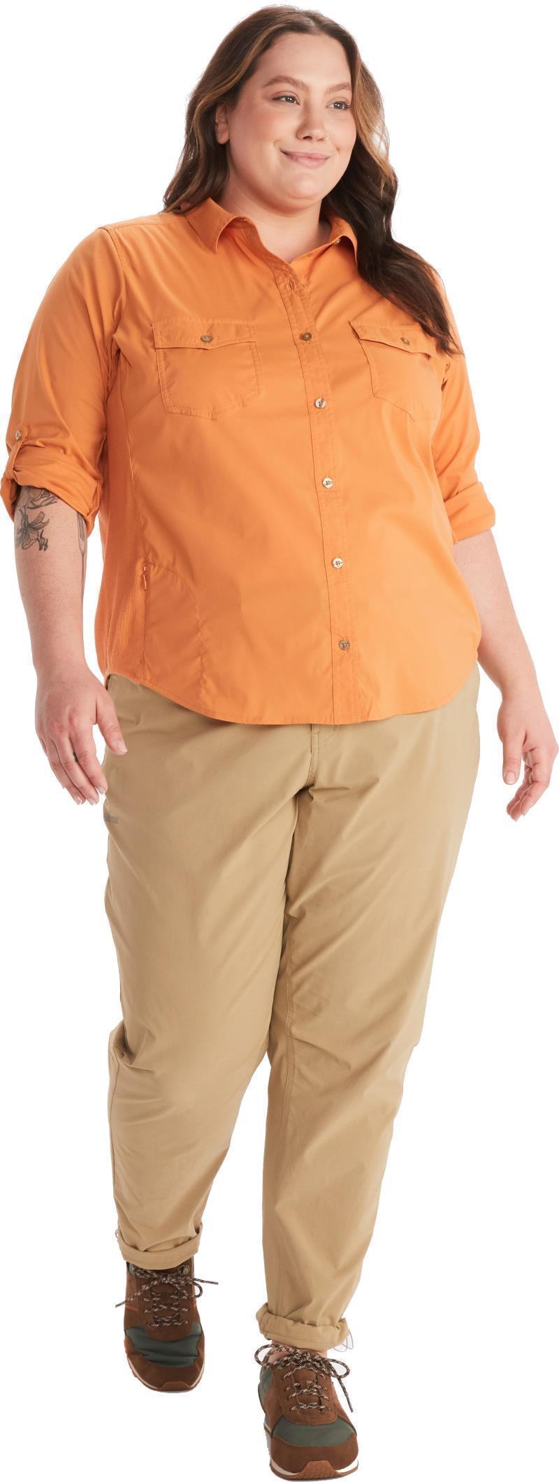 Annika LS - Plus - Womens - Apricot 3