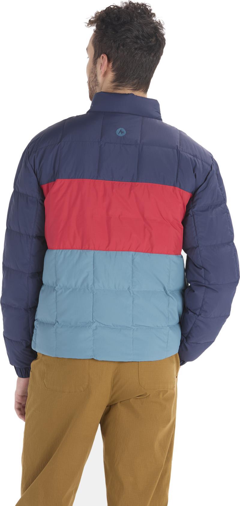 Ares Jacket - Mens - Arctic Navy / Team Red / Moon River 2
